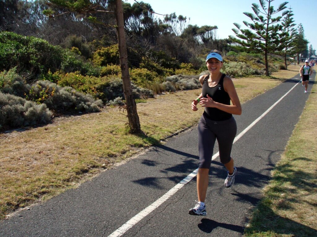 running